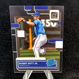 Bobby Witt Jr. (RC) 2022 Clearly Acetate Rated Rookie #74 Kansas City Royals